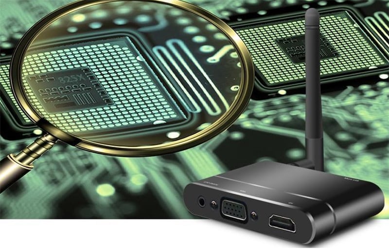 miracast x6w hdmi vga khong day