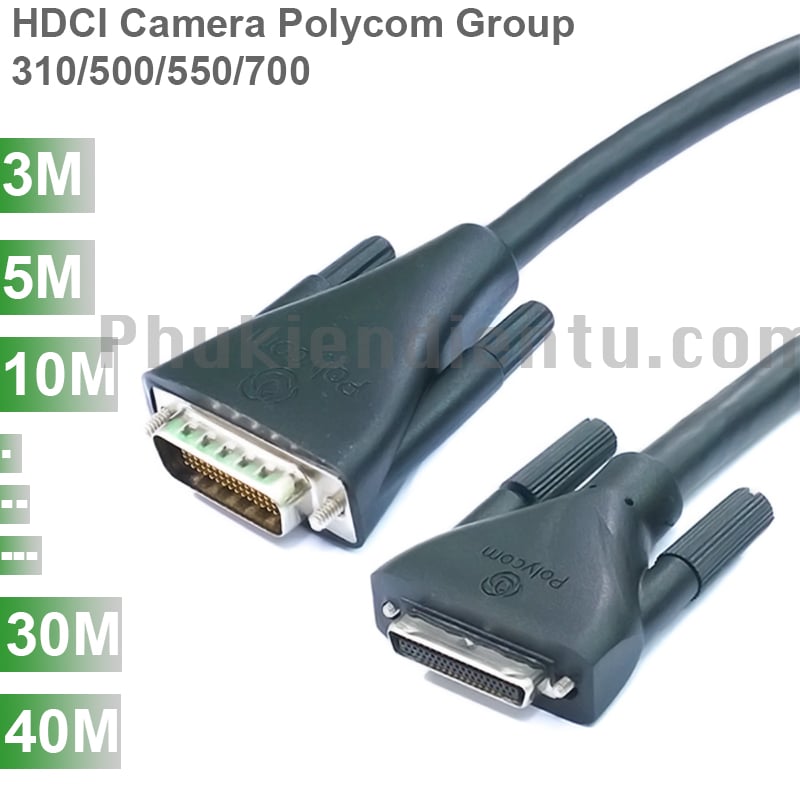 cap mini hdci sang hdci dms60 cho polycom group 310 500 550 700