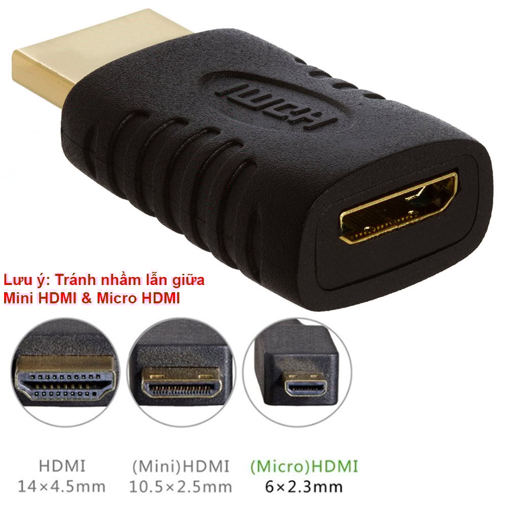 dau doi mini hdmi cái sang hdmi duc