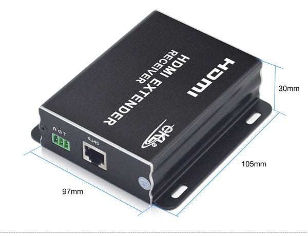 Bộ khuếch đại mở rộng HDMI sang cáp mạng LAN 150 mét EKL-HE150 - Phụ Kiện Điện Tử Việt Nam