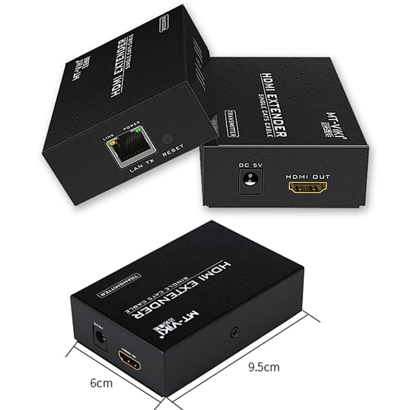 bo khuech dại hdmi qua day mang 100-200 met mt-viki mt-ed06