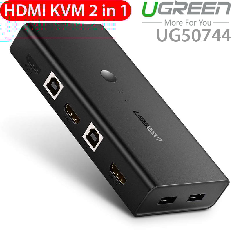 hdmi kvm 2 port ugreen 50744