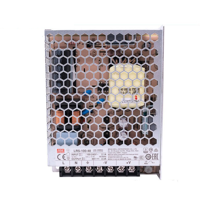 Nguồn DC LED 48V 2.3A 100W Meanwell LRS-100-48 Đài Loan