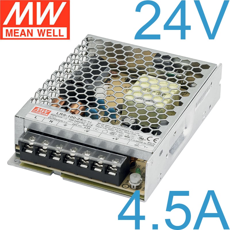 nguon 24v 4.5a 108w meanwell lrs-100-24