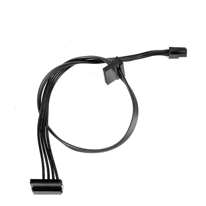 4pin mini to 2 sata