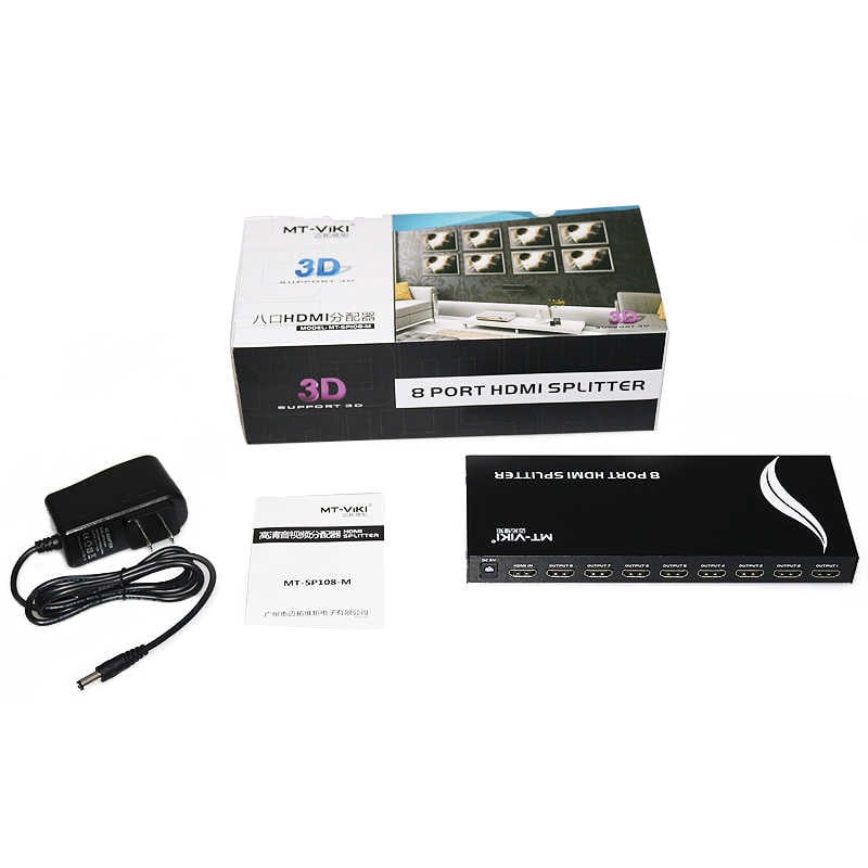 bo chia hdmi 8 cong mt-viki mt-sp108m