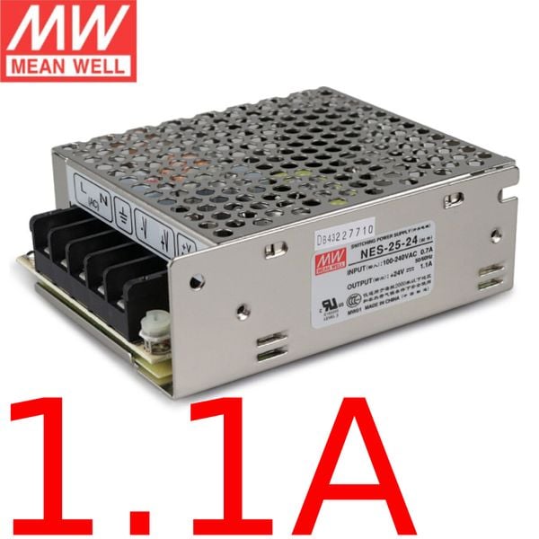 Nguồn DC Meanwell NES-25-24 24V 1.1A 25W