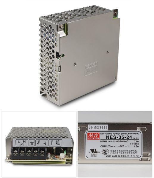 Nguồn DC LED Meanwell NES-35-24 24V 1.5A 35W
