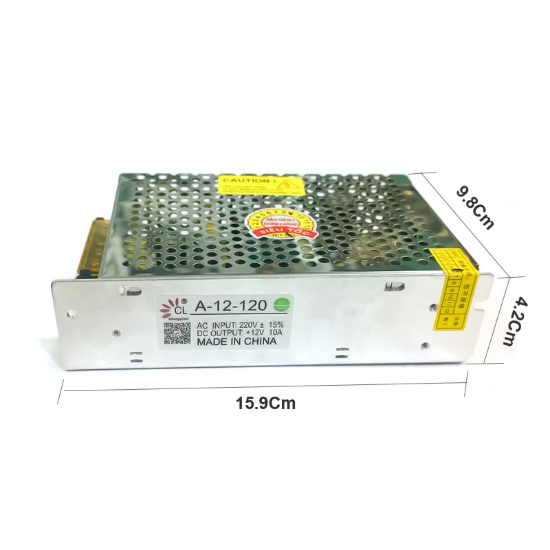 nguon 12v 120w cho camera den led
