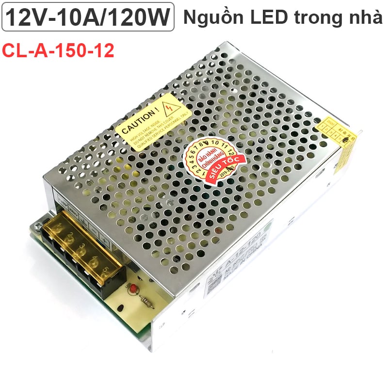 nguon 12v 120w cho camera den led