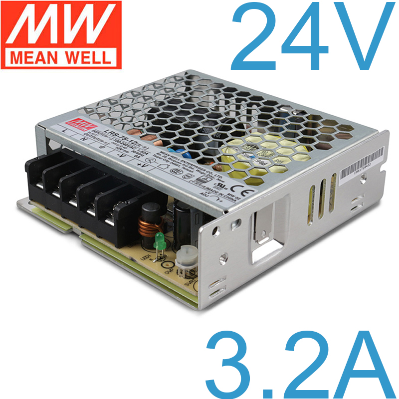 nguon dc led 24v-3.2a meanwell lrs-75-24