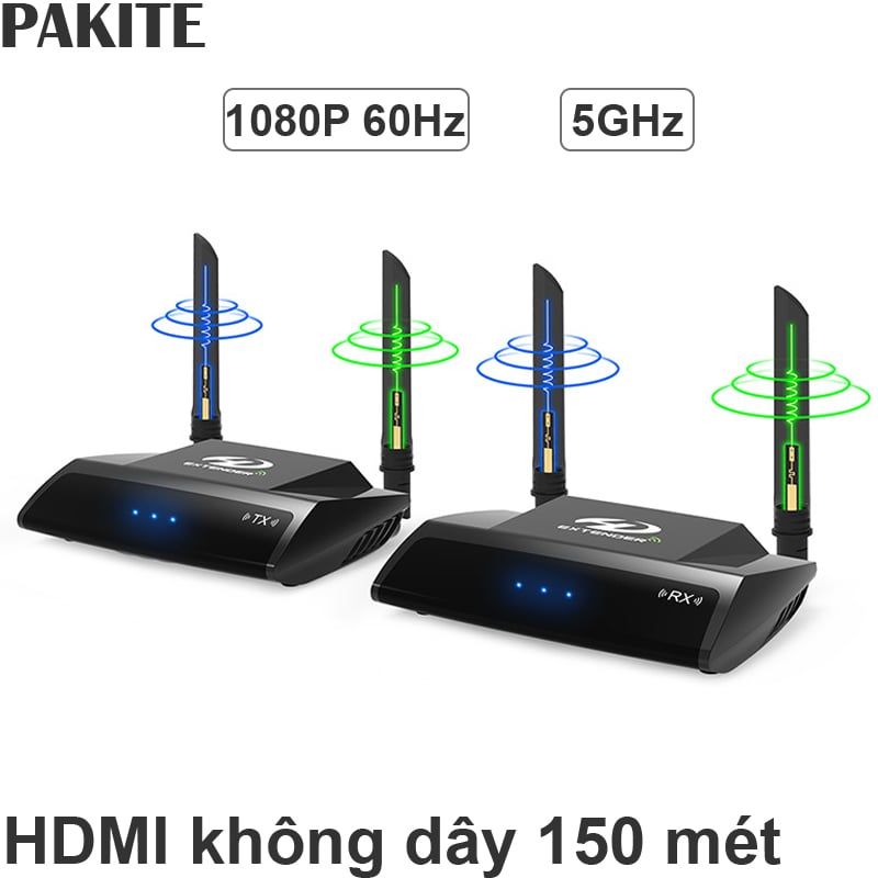 bo phat hdmi khong day 150 met pakite pat-590