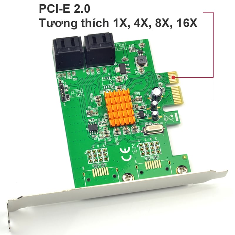  card pci-e 1x ra 4 sata syba
