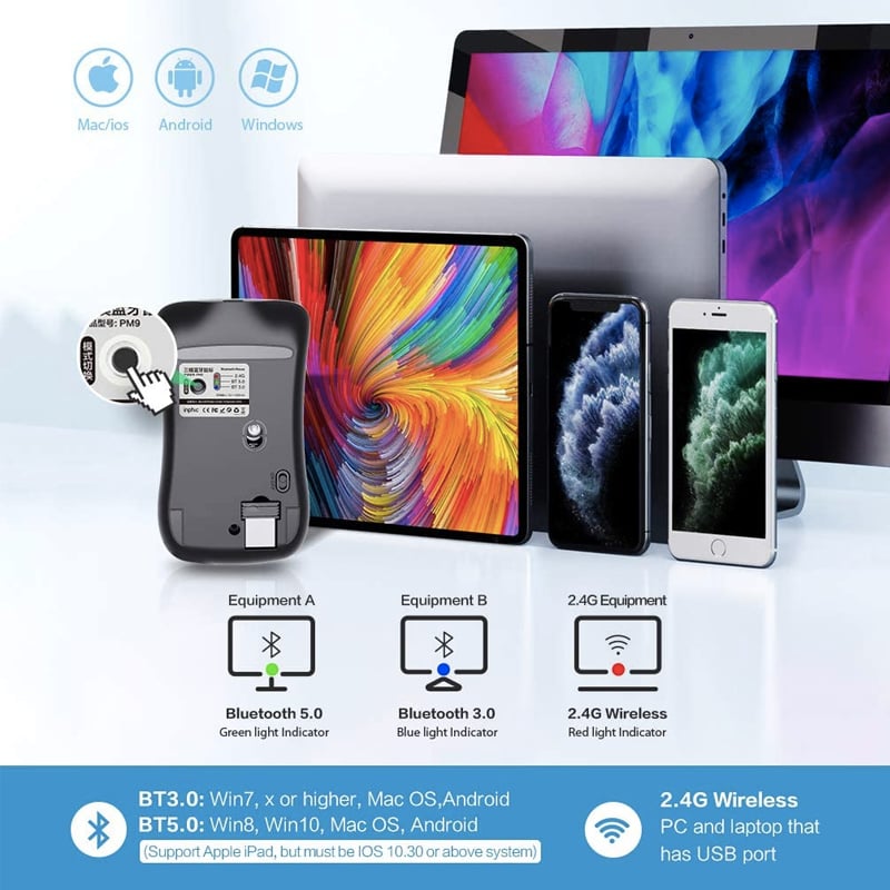chuot bluetooth inphic