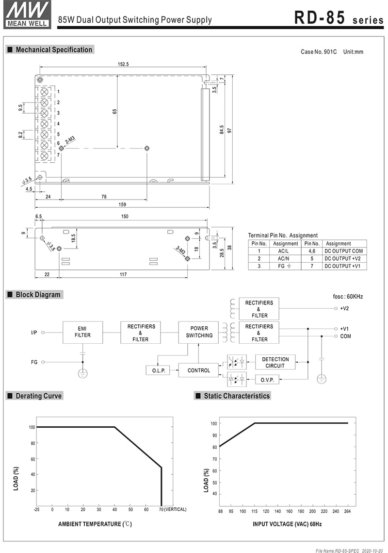 rd-85b meanwell