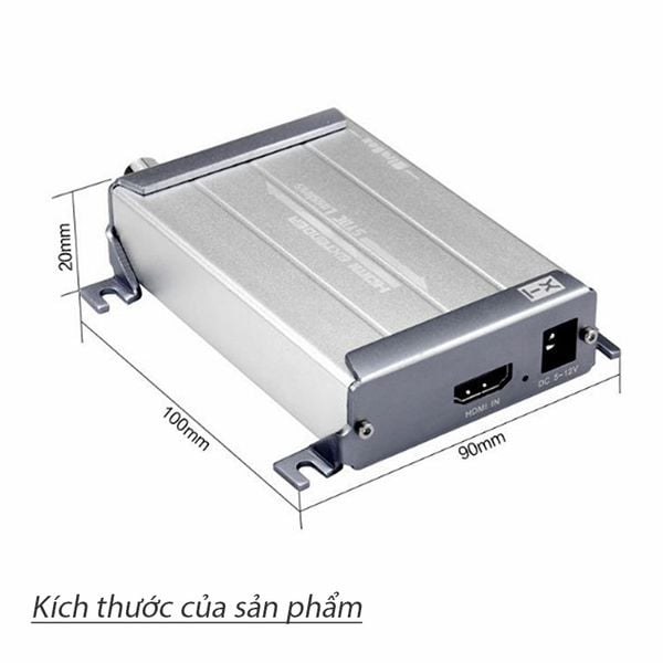Bộ chuyển đổi tín hiệu HDMI qua cáp đồng trục BNC MiraBox HSV379 - Phụ Kiện Điện Tử Việt Nam