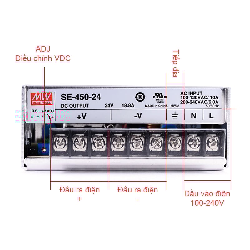 nguon LED SE-450 meanwell
