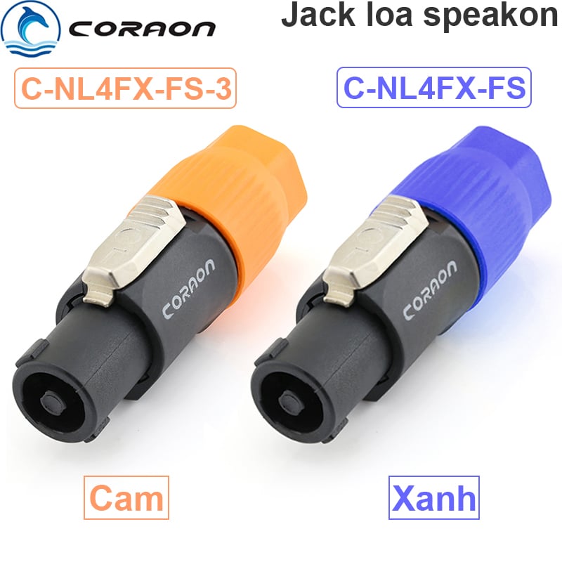dau jack cam loa speakon