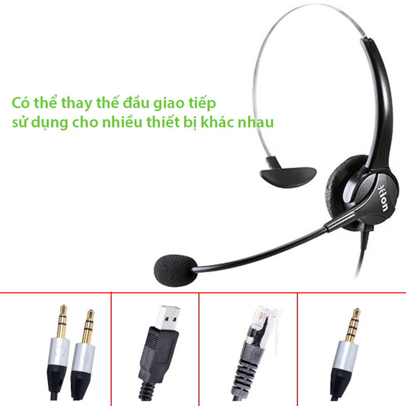 tai nghe + micro cho tong dai vien hion for 600