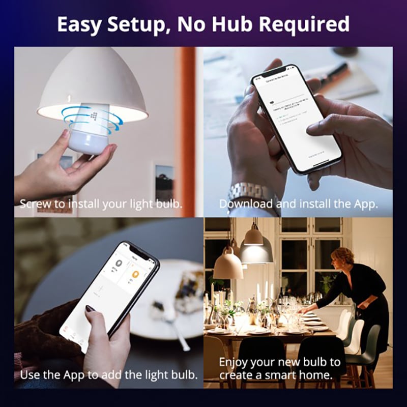 bong den daoi mau rgb tronsmart