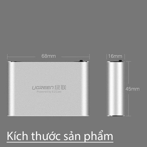 Bộ kết nối iPhone Macbook điện thoại Android ra Tivi VGA + HDMI Ugreen 30963 - Phụ Kiện Điện Tử Việt Nam