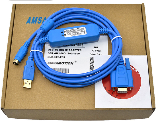 Cáp lập trình USB-1761-1747-CP3 For Rockwell PLC AB 1000/1200/1500 SLC -03/04/05 - Phụ Kiện Điện Tử Việt Nam