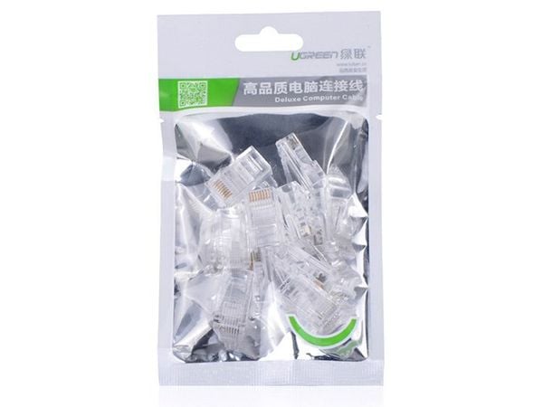 Hạt mạng Cat5 Ugreen 20329 10 hạt / túi - Phụ Kiện Điện Tử Việt Nam
