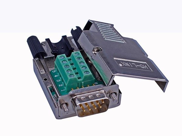 Đầu bấm DB9 đồng + Vỏ ốp kim loại HD-LINK - Phụ Kiện Điện Tử Việt Nam