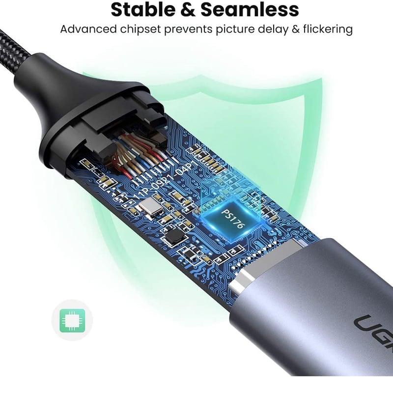 cap usb type-c sang hdmi adapter ugreen 70444