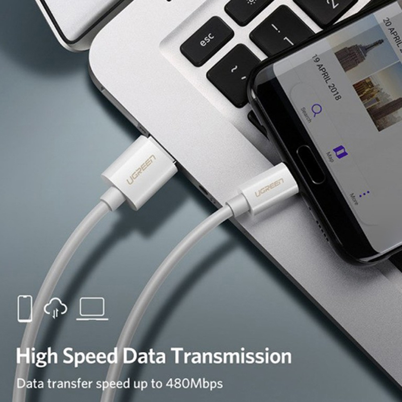 cap sac nhanh usb-c ugreen