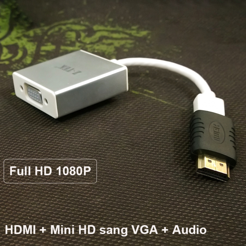 hdmi mini hdmi sang vga z-tek zy-097