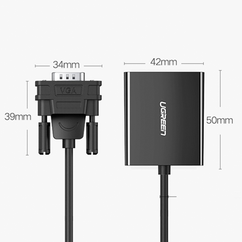 vga ra hdmi ugreen