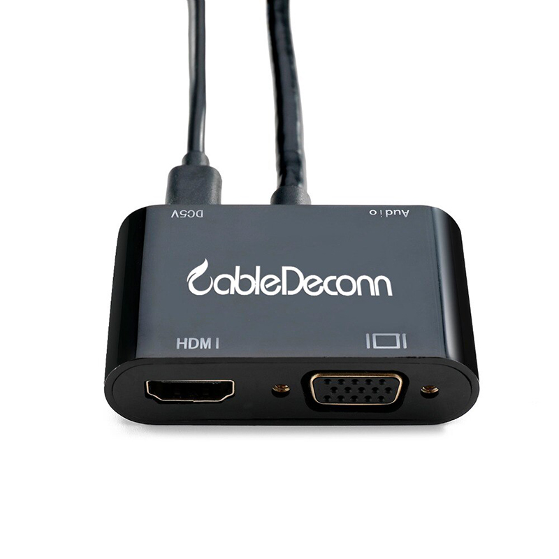 vga ra hdmi ra vga audio 3.5mm cabledeconn