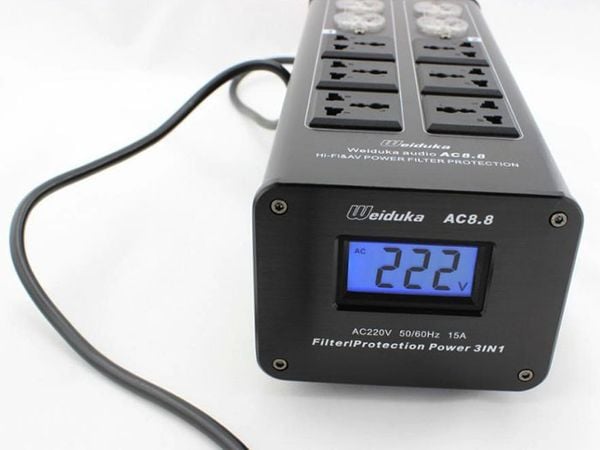 Ổ cắm lọc nguồn điện cho thiết âm thanh Hi-End Weiduka AC8.8, Ổ cắm phụ kiện điện tử - Phụ Kiện Điện Tử Việt Nam