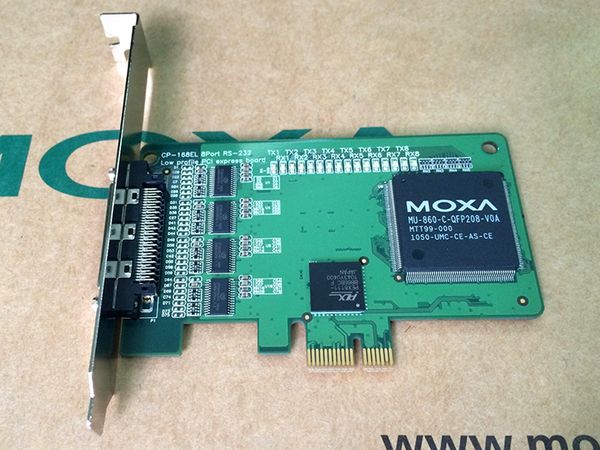 Card PCI-E 1X to 8 Port RS232 Moxa CP-168EL - Phụ Kiện Điện Tử Việt Nam